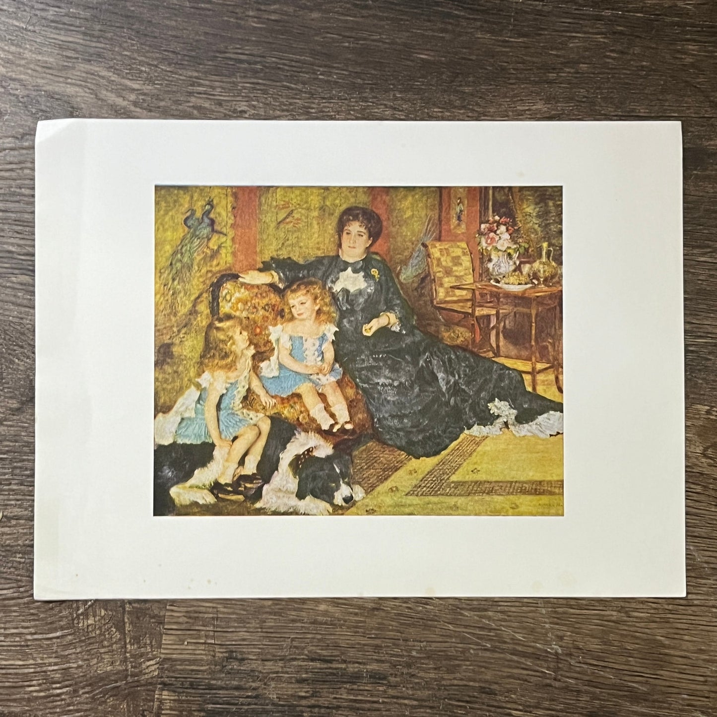 Pierre Auguste Renoir "Madame Charpentier and Her Children" Art Print 9x12 V5