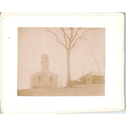 1880s C.L. Sargent First Congregational Church Corinth VT Photo 3x4 AF7-E7