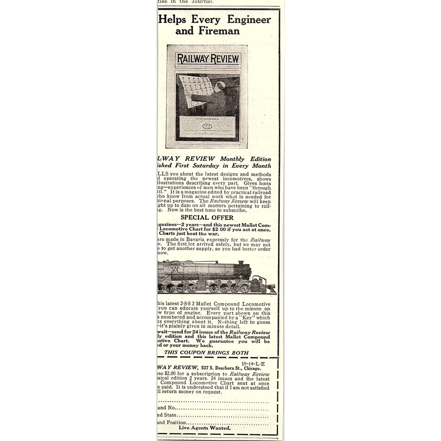 Dr. Kilmer & Co Swamp Root for Kidneys Binghamton NY 1914 Original Ad AF3-10