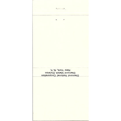 Marine One Helicopter - US Presidential Seal Vintage Matchbook TB6-MB2-7