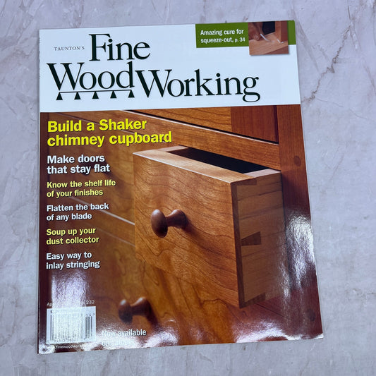Shaker Chimney Cupboard - Apr 2013 No. 232 - Fine Woodworking Magazine M36