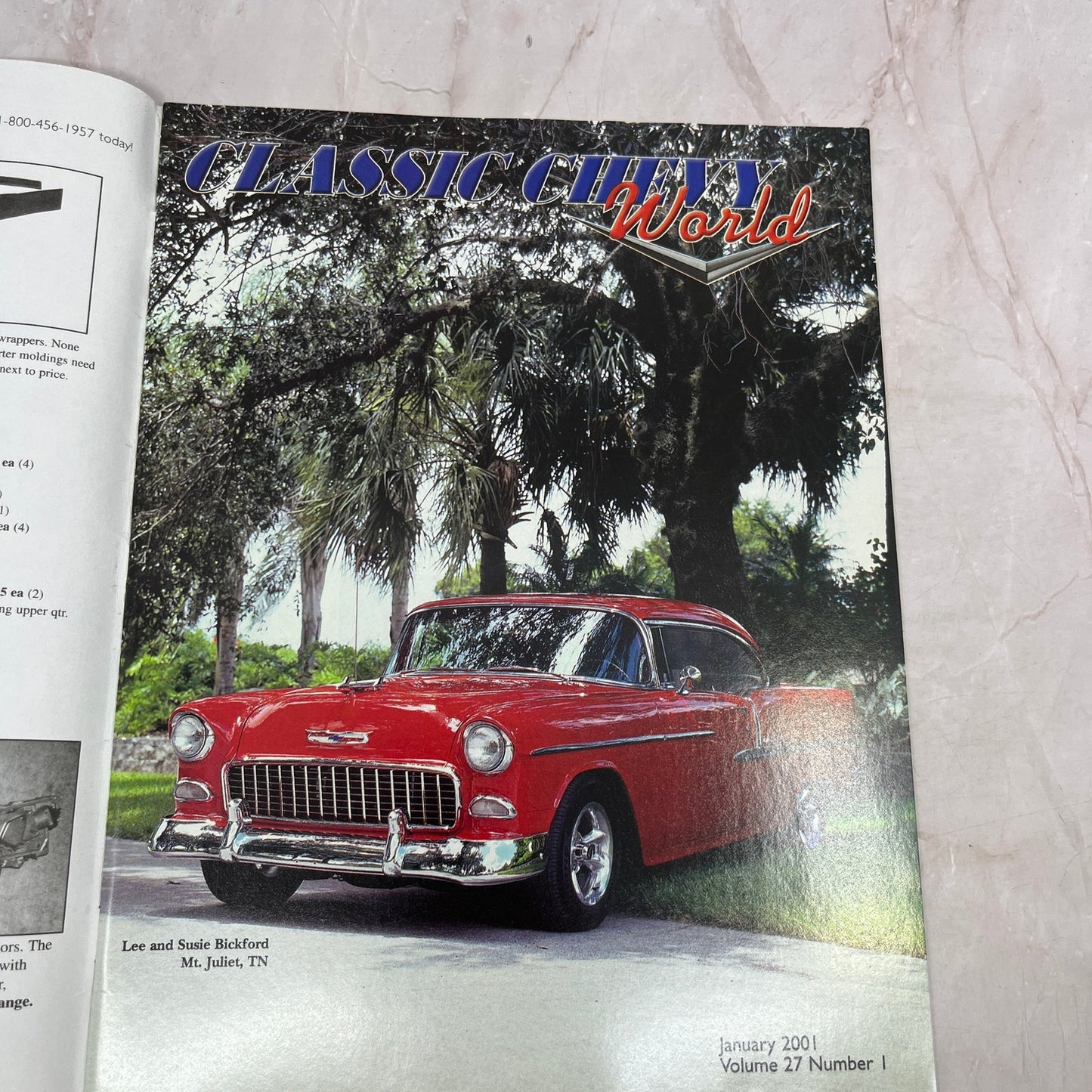 Lee Bickford Mt. Juliet TN - '55, '56, '57 Classic Chevy World - Jan 2001 M30