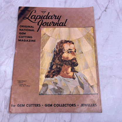 Heavenly Light Olive M. Colhour - Lapidary Journal Magazine - Jun 1963 M25