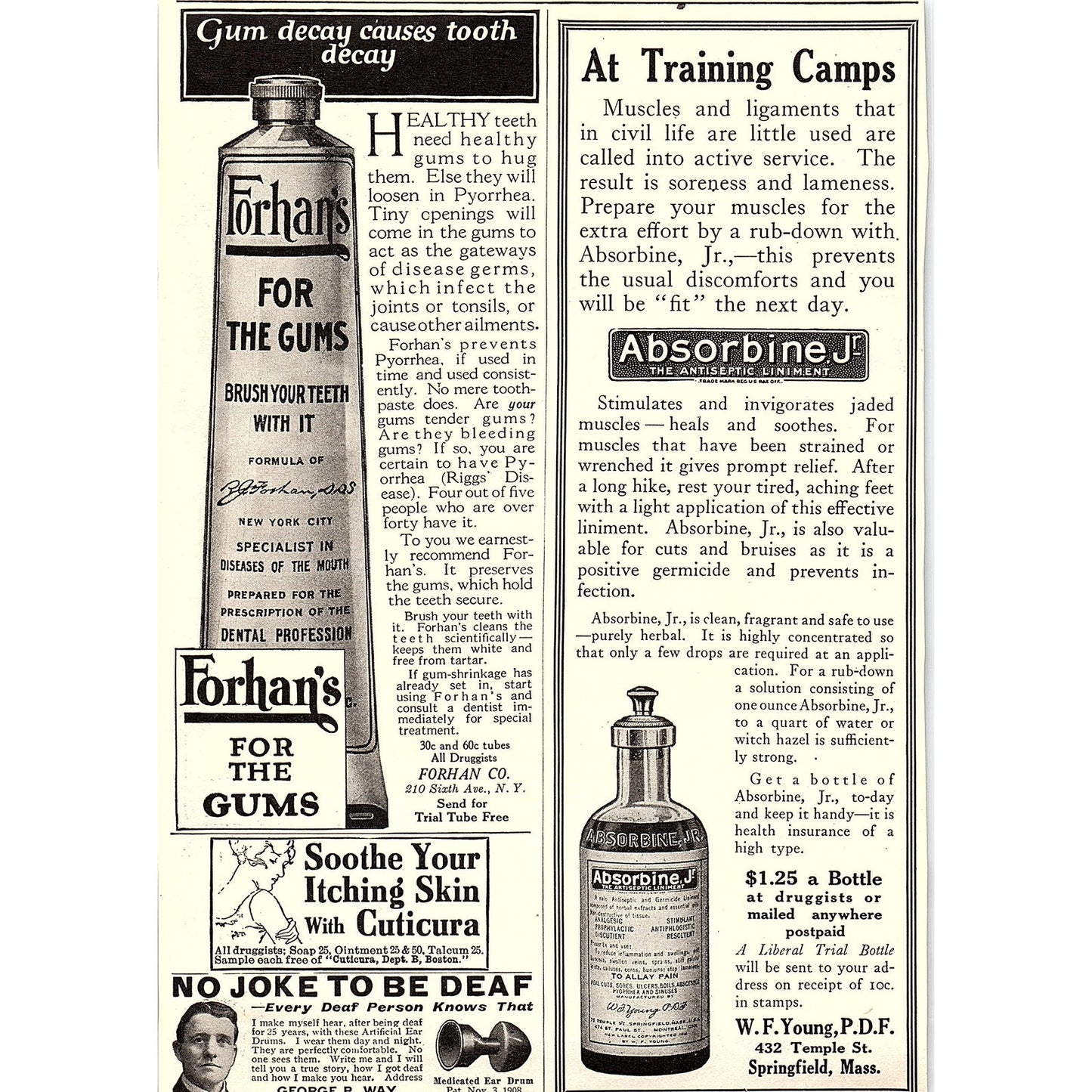 Restgood Sanitary Curled Hair Mattress Wilson & Co Chicago c1920 Ad AF8-9