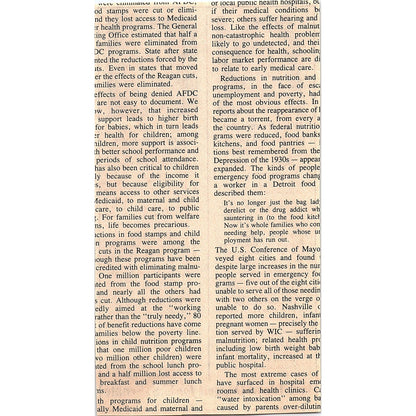 Lloyd Doggett For US Senate Austin Texas 1984 Ad AF6-7