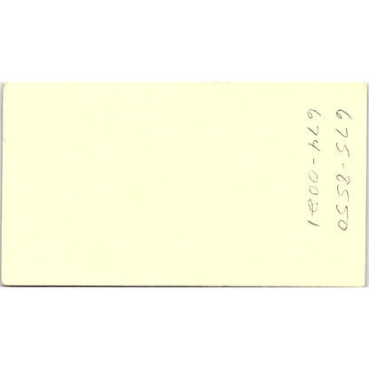 Britt Stott CompuShop Computers Houston TX Vintage Business Card SD9-B2