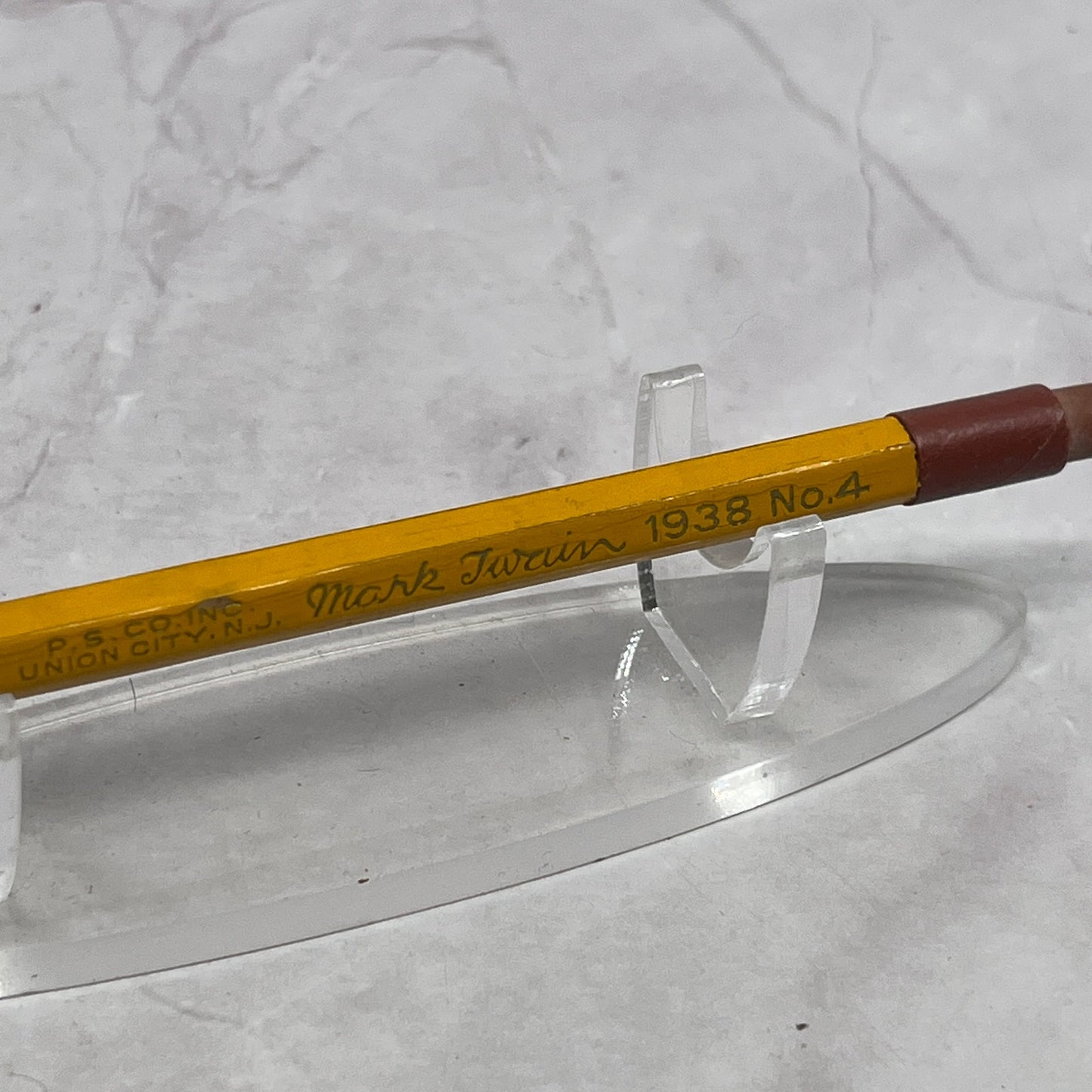 Vintage Mark Twain 1938 No. 4 Pencil Union City NJ TC5-PN1