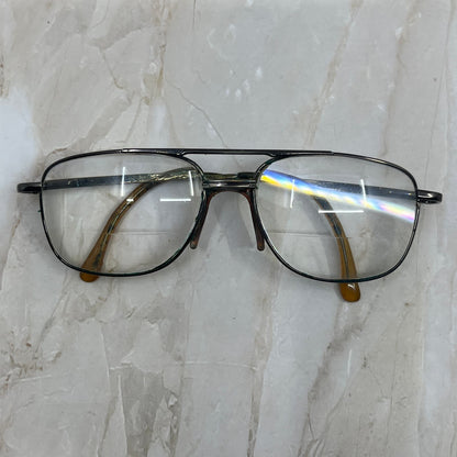 Retro Men’s Gun Metal Gray Flex Aviator Sunglasses Eyeglasses Frames TD7-G5-5