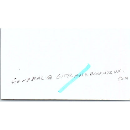 Gifts & Accents Collectibles Alberta Bittel Overland Park Business Card SC9-B9