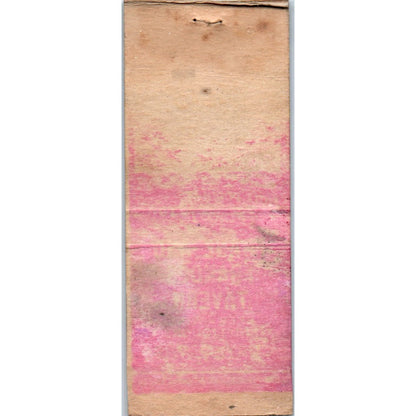 Lester Johnson Democrat for Congress Durand WI Vintage Matchbook Cover SD2-Y12