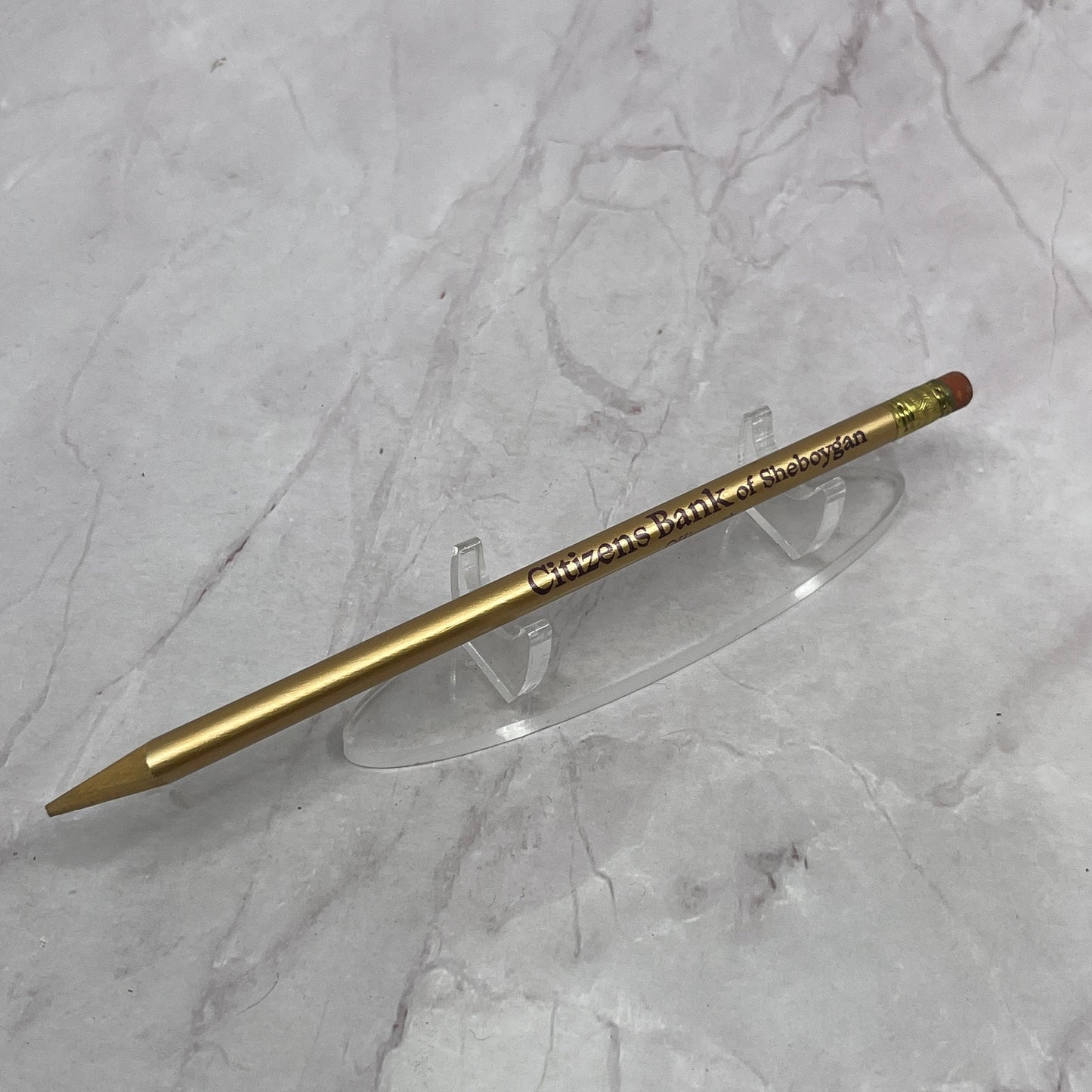 Vintage Citizens Bank of Sheboygan Cedar Grove Advertising Pencil TC5-PN1