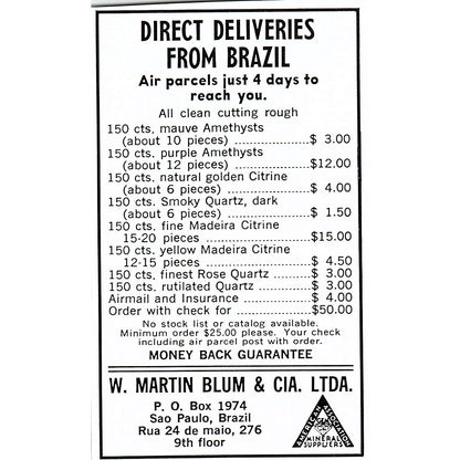 New World Jade Ltd Nephrite Vancouver British Columbia 1972 Ad AF8-M2
