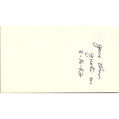 North Shore Kirby Co Mike & Karen Forrest distri Houston TX Business Card SF3-B6