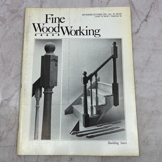 Building Stairs - Sep/Oct 1981 No 30 - Taunton's Fine Woodworking Magazine M33