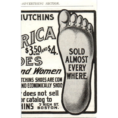 Verney Pipe Organ Co Mason City IA c1905 Original Magazine Advertisement AE7-A1