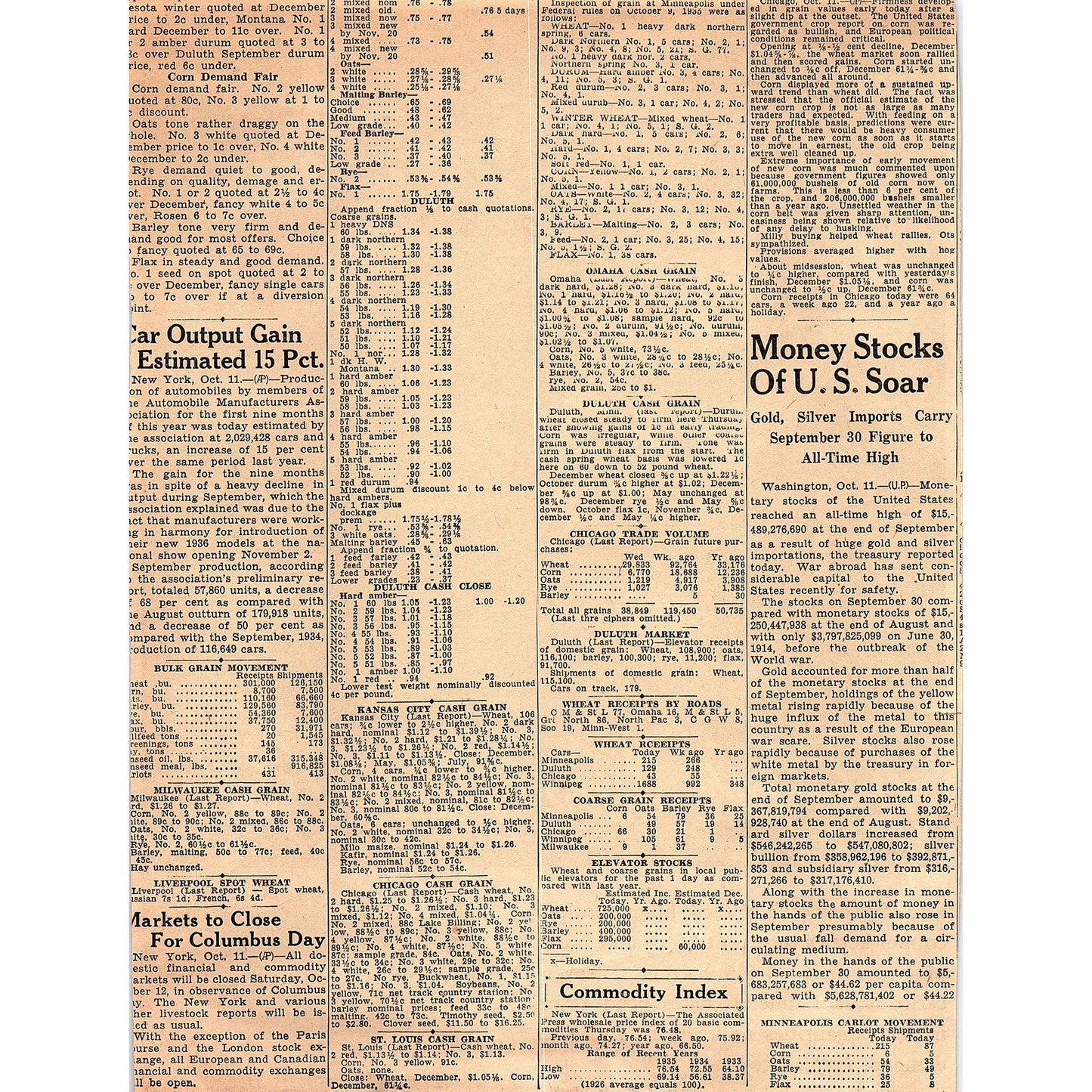 Grain Belt Copper Kettles Minneapolis MN 1935 Newspaper Ad V1-9