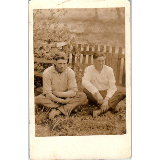 Earl Hester Curt Taylor Georgia Thompson Antique RPPC Postcard PE7