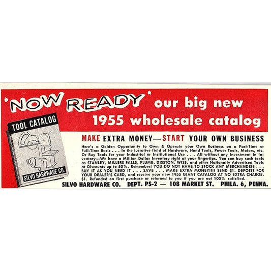 Silvo Hardware Co Philadelphia PA 1955 Ad AF9-6