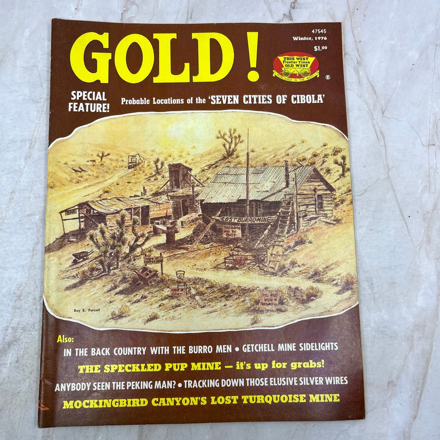 1976 Winter - Gold! Magazine - Treasure Hunting Metal Detecting Prospecting M13