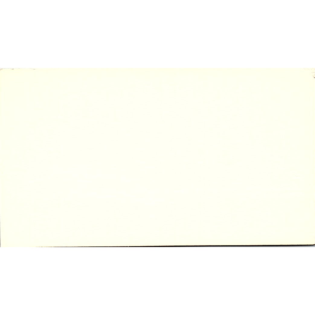 William A Wood Cone-A-Copia Frozen Treats Leawood KS Vtg Business Card SD9-B9