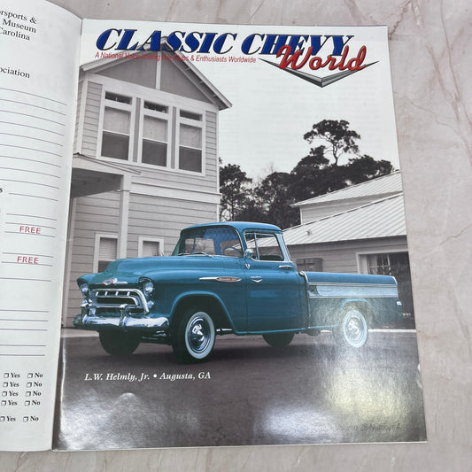 L.W. Helmly Augusta GA - '55, '56, '57 Classic Chevy World Magazine Apr 2002 M30