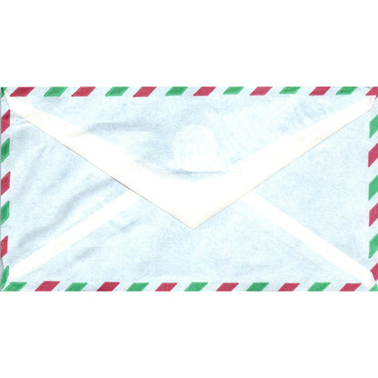 c1960 Palace Hotel Milan Italy Airmail Envelope Blank AE2