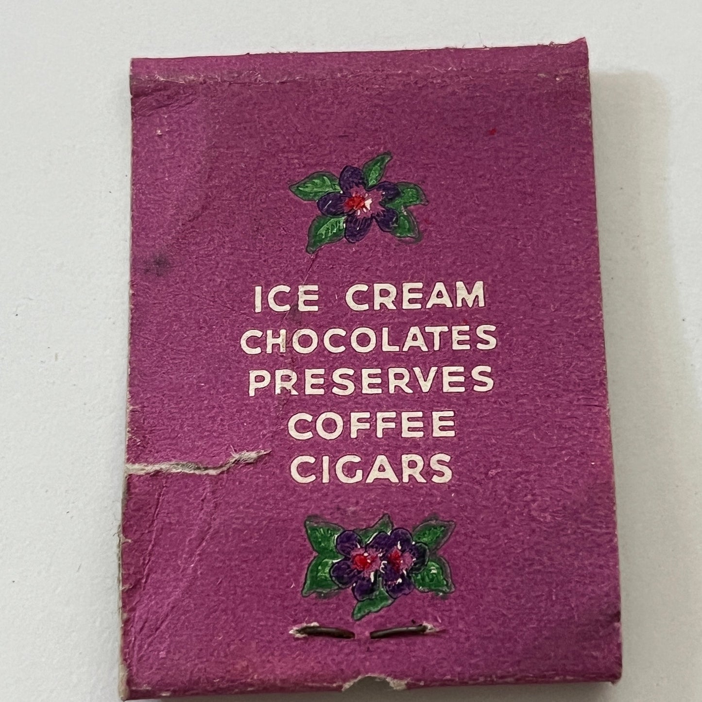 Louis Sherry New York Vintage Matchbook Cover TB6-MB1-4