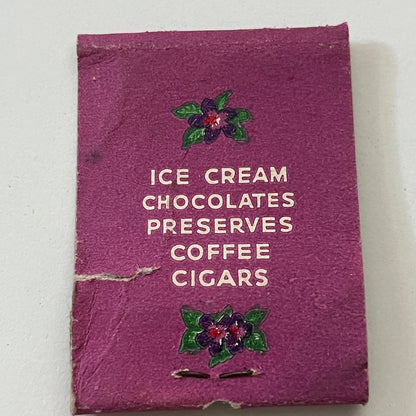 Louis Sherry New York Vintage Matchbook Cover TB6-MB1-4