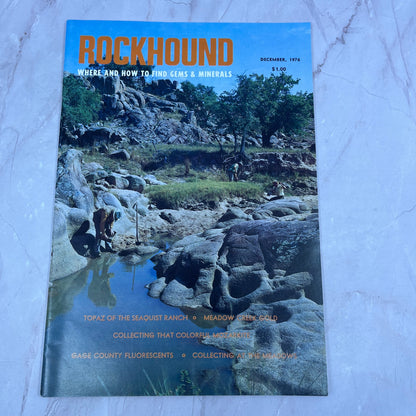 Seaquist Ranch Topaz Mozarkite - Rockhound Magazine - Dec 1976 M24