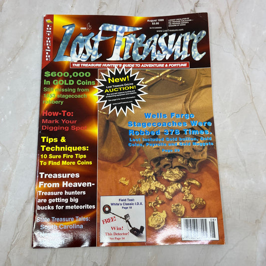 1999 Aug - Lost Treasure Magazine - Treasure Hunting Gold Prospecting M14