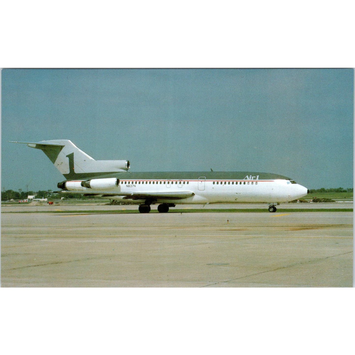 Air One Boeing 727-51 N837N Vintage Postcard PC3