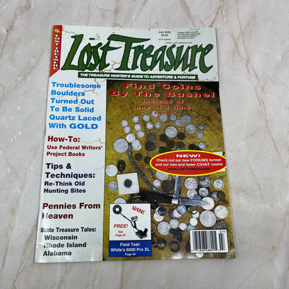 2000 July - Lost Treasure Magazine - Treasure Hunting Gold Prospecting M14