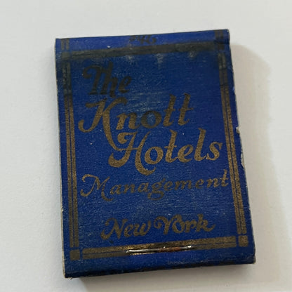 King's Crown Hotel 420 W 116th St New York Vintage Matchbook Cover TB6-MB1-2