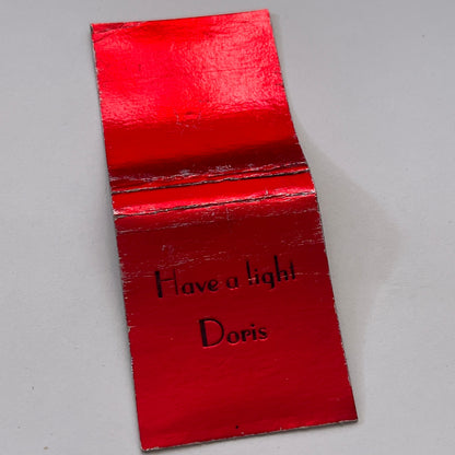 Have a Light - Doris - Monogrammed Vintage Matchbook Cover MM3-3