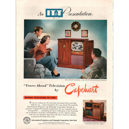 Lincoln Cosmopolitan Automobile 8x11 Vintage Magazine Advertisement Co D9