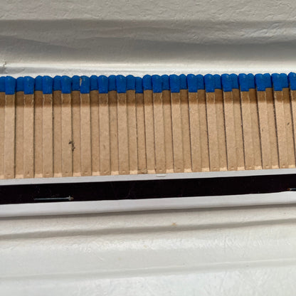 Artamount INC Executive Cigarette Lighter Large Matchbook in Black Case TB7