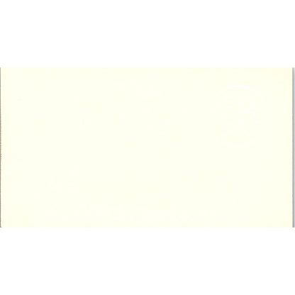 Billy E Carter Port of Houston Authority Houston TX Vintage Business Card SC9-B1