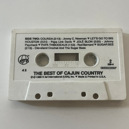 The Best of Cajun Country Cassette Tape TB6-OT1