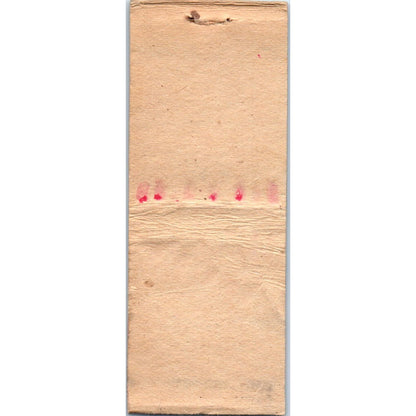 Champ Hats Allen's Dad & Lad Shop Owen WI Vintage Matchbook Cover SD4-Y14