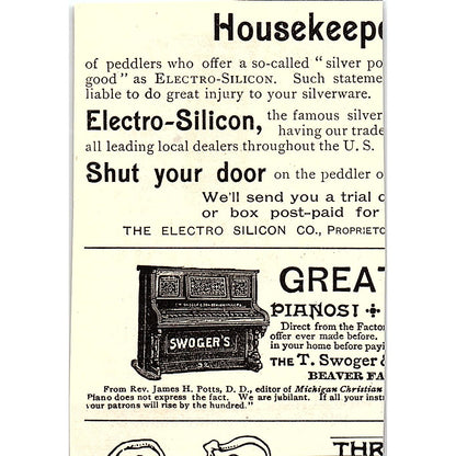 Innes & Co Wood Mantels, Fire Places Cincinnati Ohio 1892 Ad AG2-M11