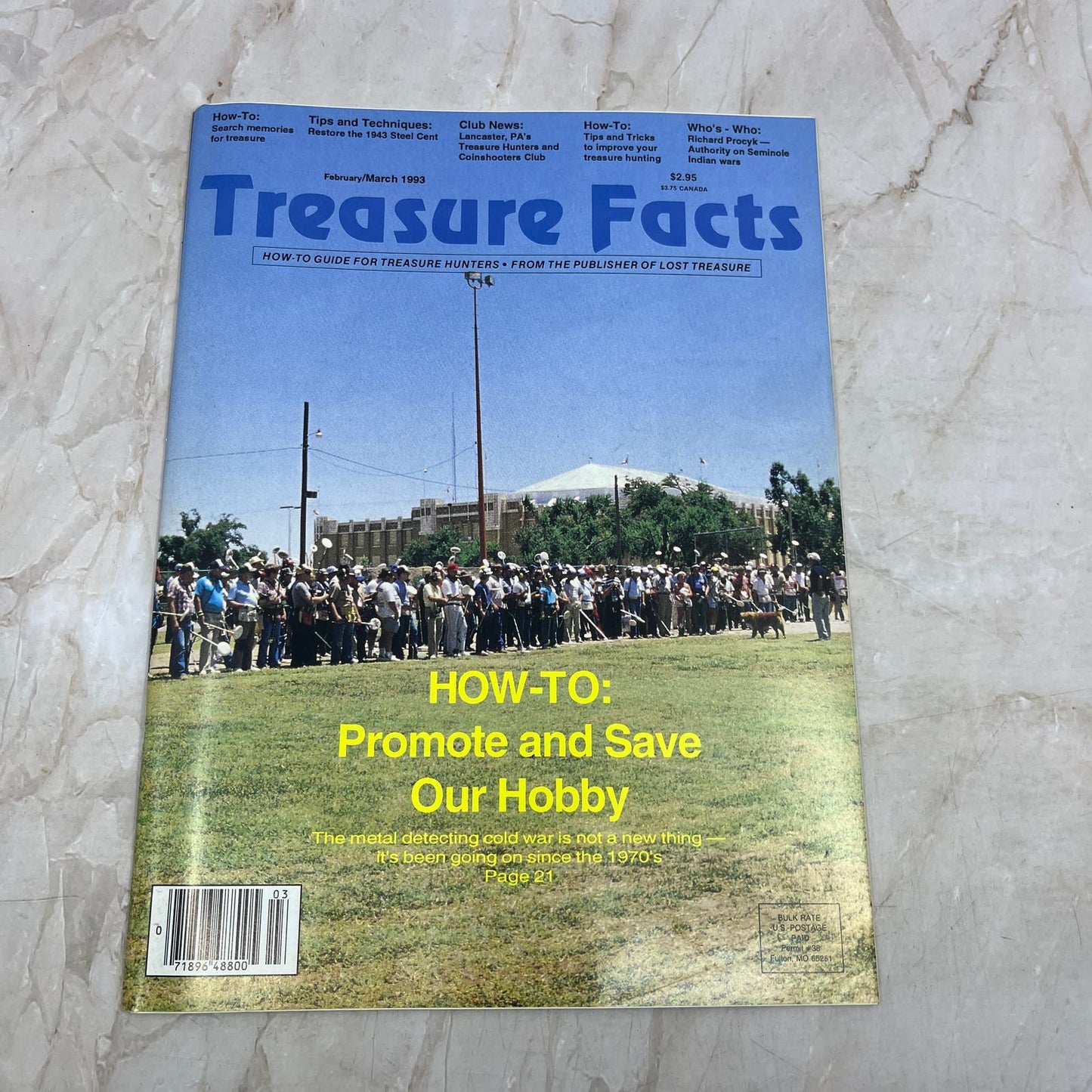 1993 Feb/Mar - Treasure Facts Magazine - Treasure Hunting Metal Detecting M17