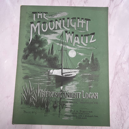 The Moonlight Waltz Frederic Knight Logan 1916 Sheet Music V15