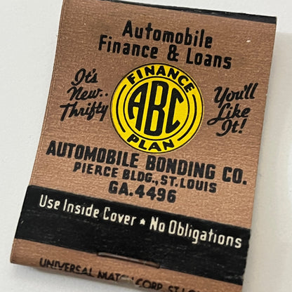 Leo W. Higley Ins Rolla MO Automobile Bonding Co Matchbook Cover TB6-MB1-5
