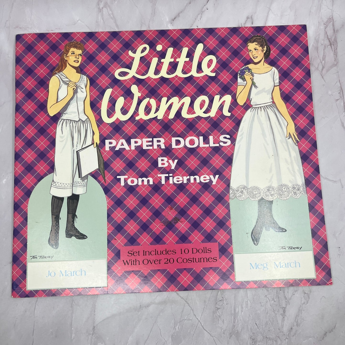 1996 Little Women Paper Dolls Book by Tom Tierney Complete FL1