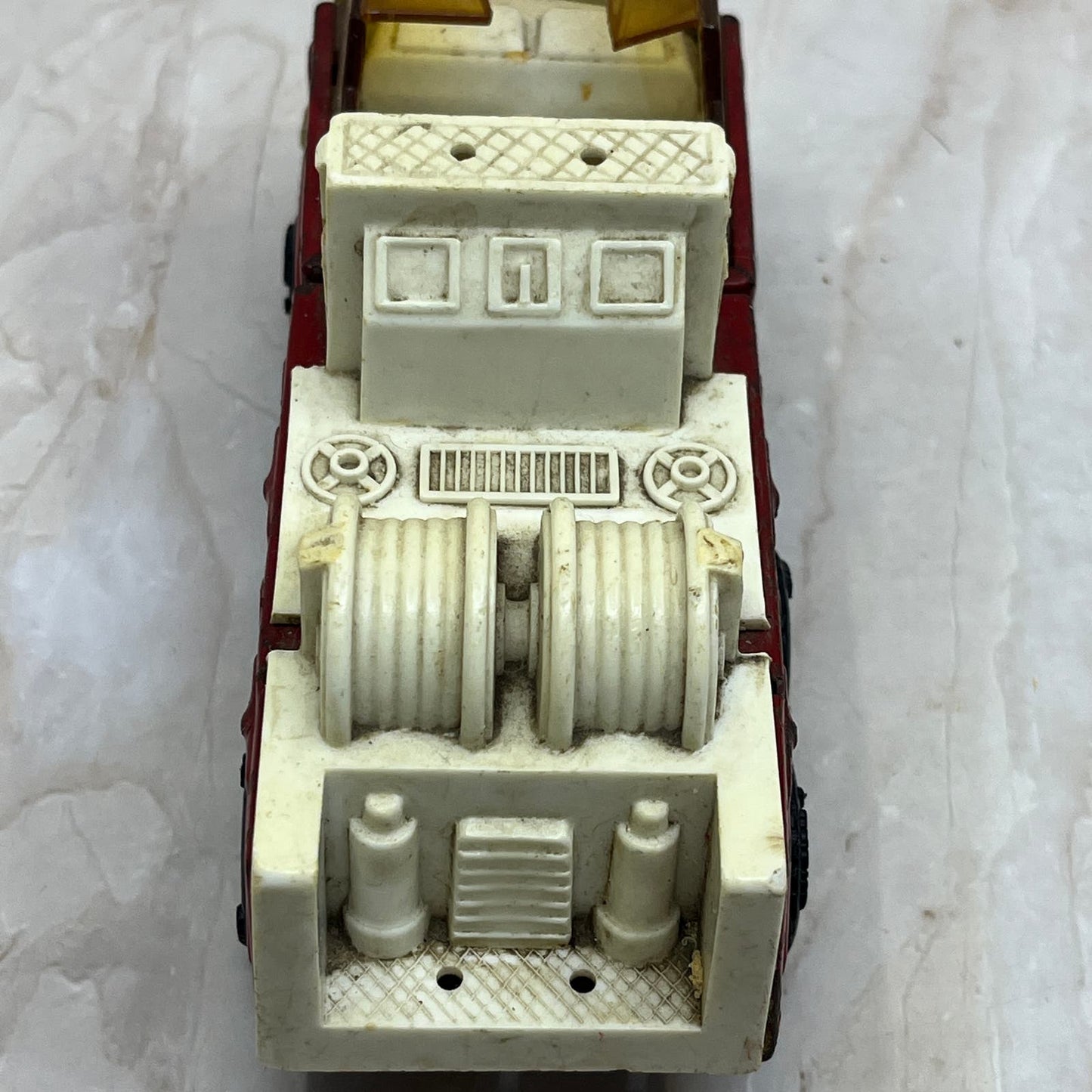 Vintage Buddy L Toy Red Fire Truck Made In Japan 5” TH5