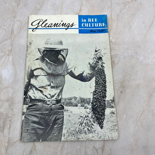 1964 May Gleanings in Bee Culture Magazine Bees Beekeeping Honey TD7