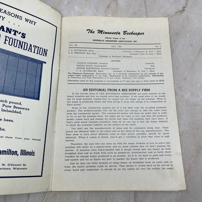 1959 Jul The Minnesota Beekeeper Magazine Red Wing MN Beekeepers Association TD5