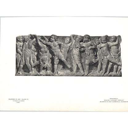 Singing Gallery Detail - Donatello c1905 Art Print D12