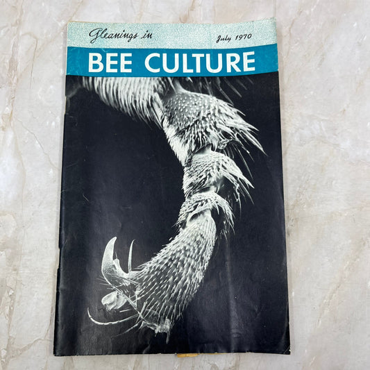 1970 July Gleanings in Bee Culture Magazine Bees Beekeeping Honey TD7