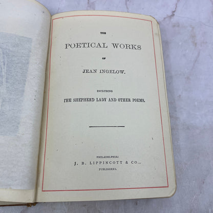The Poetical Works of Jean Ingelow TA9-B5